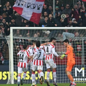 Caldiero – LR Vicenza  0 – 2  prosegue la corsa