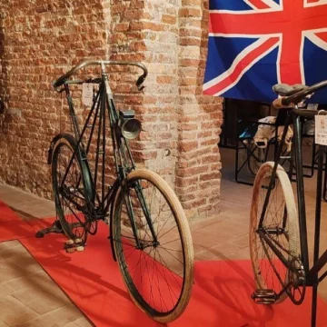 Mostra delle bici storiche a Palazzo Thiene