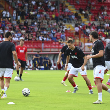 mercoledì il Vicenza in allenamento al Menti