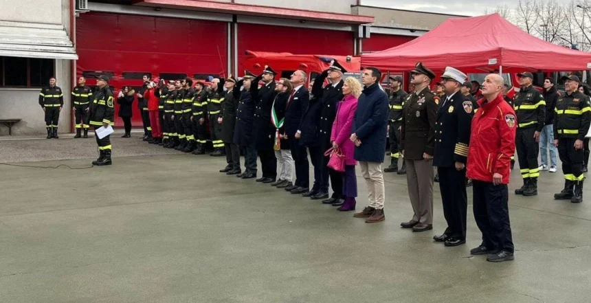 e10a57dab96f987a5aca748c39350796 Celebrazione di Santa Barbara al comando provinciale di via Farini dei vigili del fuoco