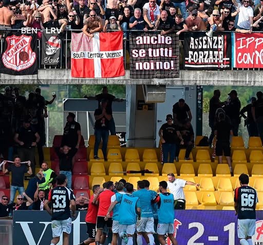 BENEVENTO Un bel pareggio a Benevento 2 -2 rianima i biancorossi